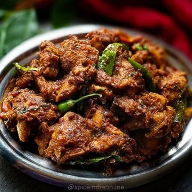 Andhra Kodi Fry.