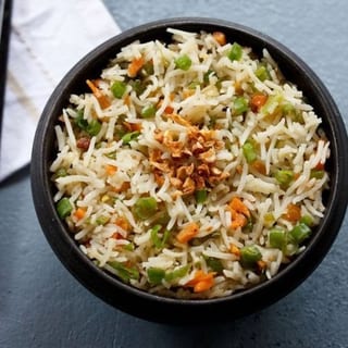 Vegetable Garlic Fried Rice