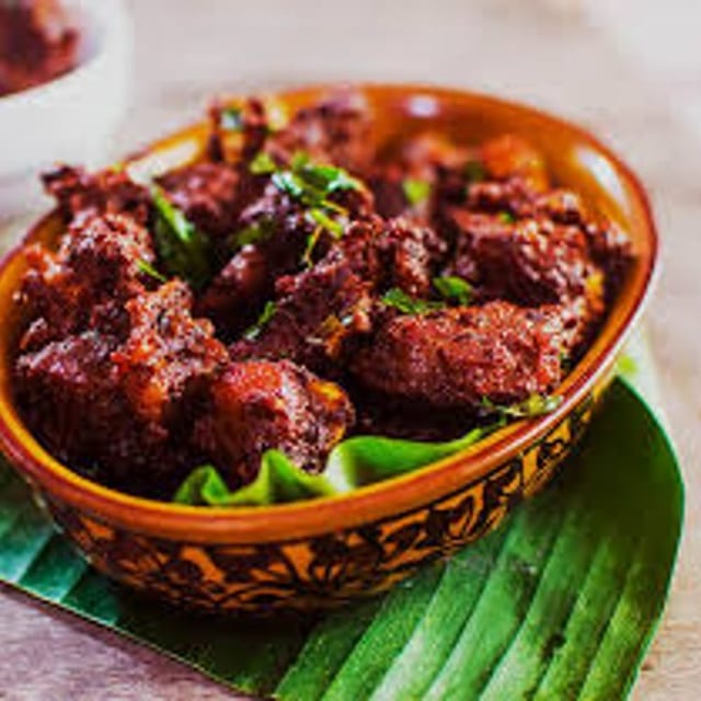 Mutton Ghee Roast (Bone).