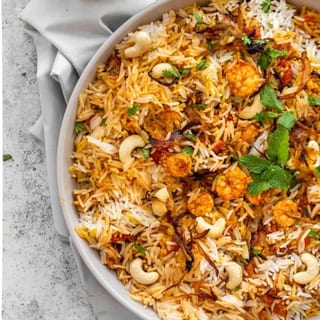 Shrimp Biryani