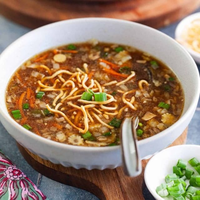Hot & Sour Soup.