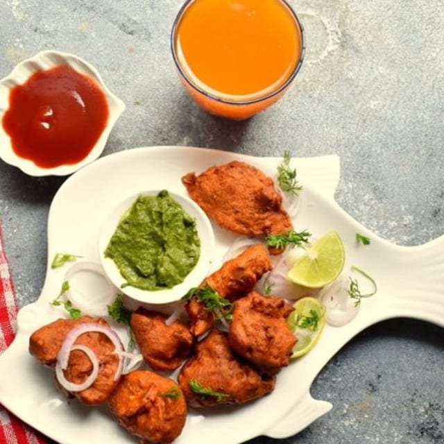 Fish Pakoda (Fish Fritters).
