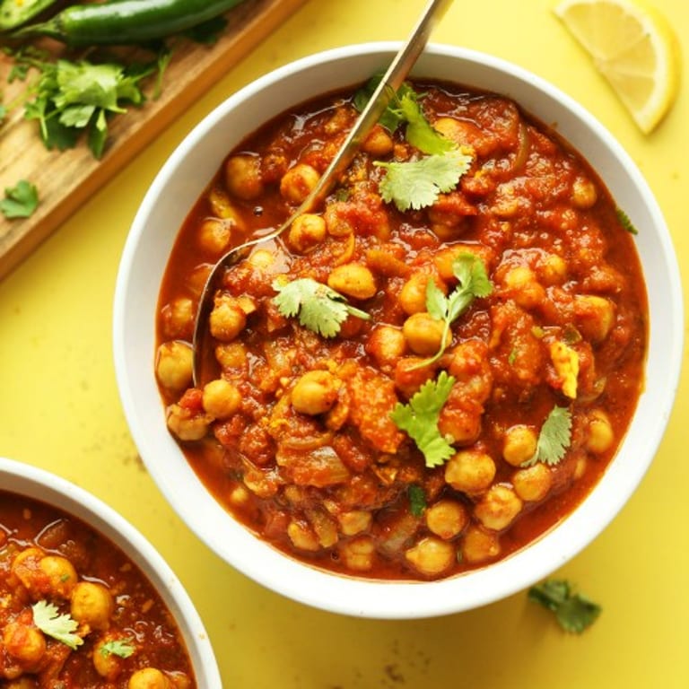 Delicious Chana Masala Awaits