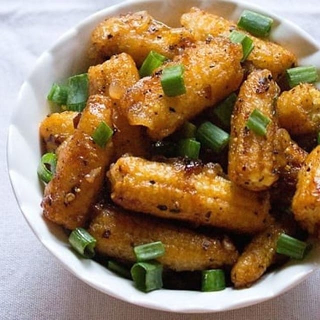 Chilli Baby Corn.