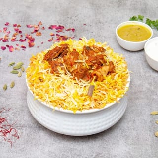 Hyderabadi Goat Dum Biryani
