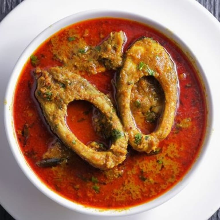 Savor our fish curry