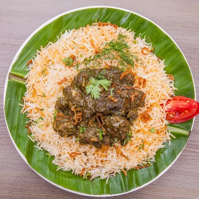 Pachi Mirchi Chicken Pulav.