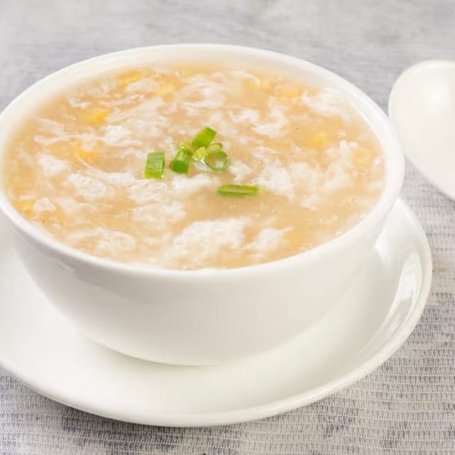 Sweet Corn Soup.